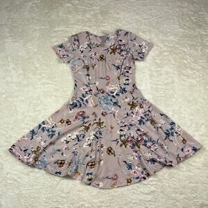 Stevie and Co. fit and flare floral print dress, size small